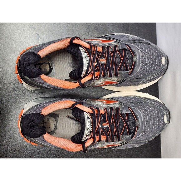 Brooks Adrenaline GTS 14 Gray/Orange Mens Size US 9 1101581D081 Running Shoes - Picture 11 of 12